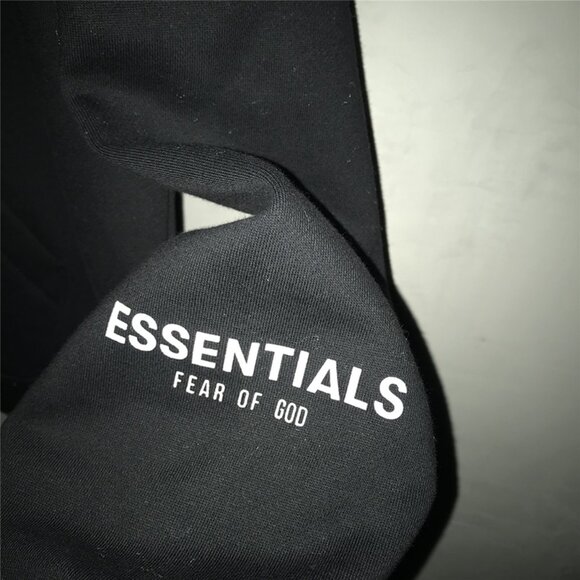 Fear of God Black Hooded Sweatshirt - Picture 5 of 8